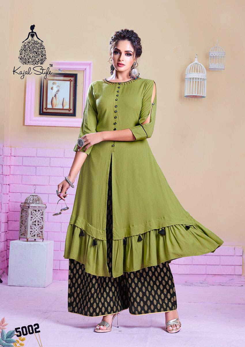 F.Season's Vol-5 Kajal Style Rayon Wholesale Kurti F.Season's Vol-5 Kajal Style Rayon Wholesale Kurti